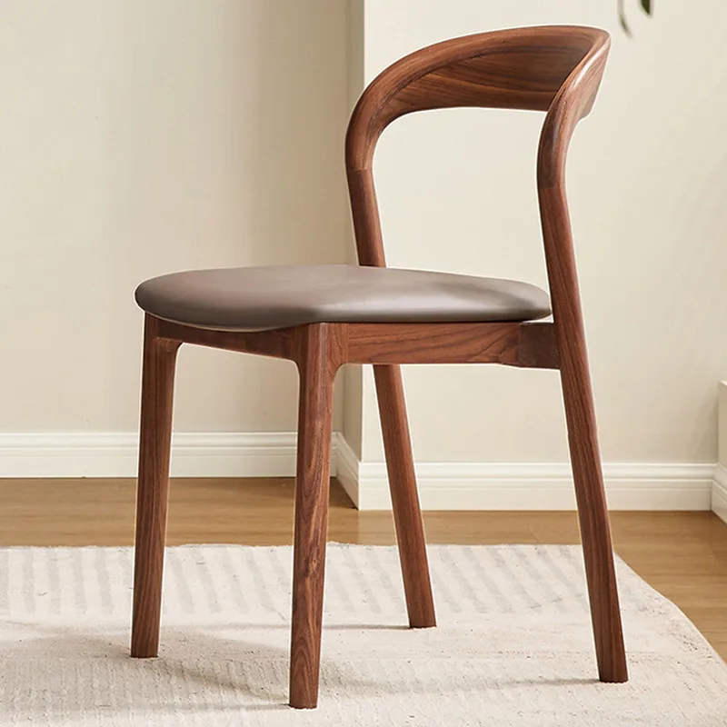 JP Modern Minimalist Durable Faux Leather Dining photo 3