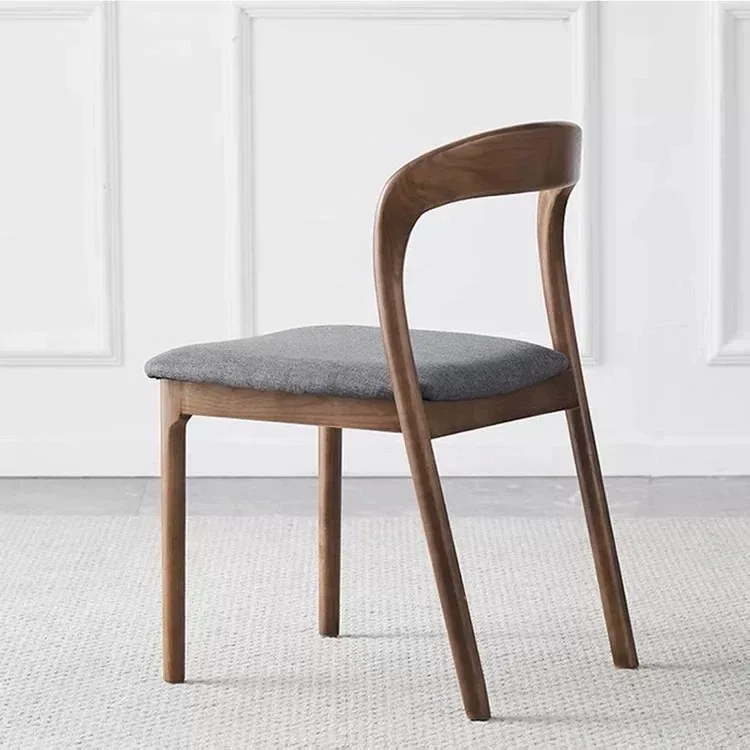 JP Modern Nordic Solid Wood Leather Upholstered photo 3