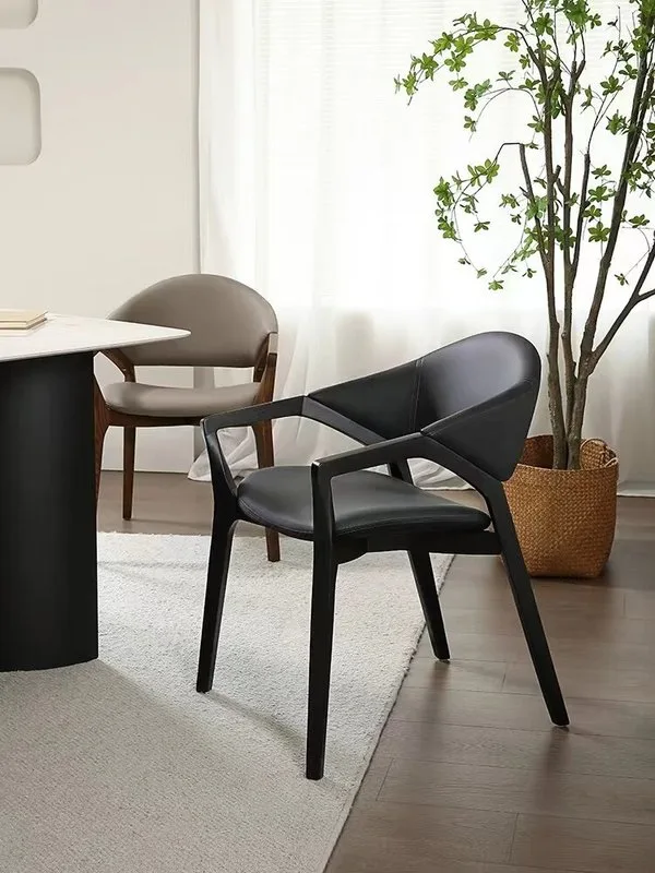 JP Modern Solid Wood Legs Dining Chair photo 2