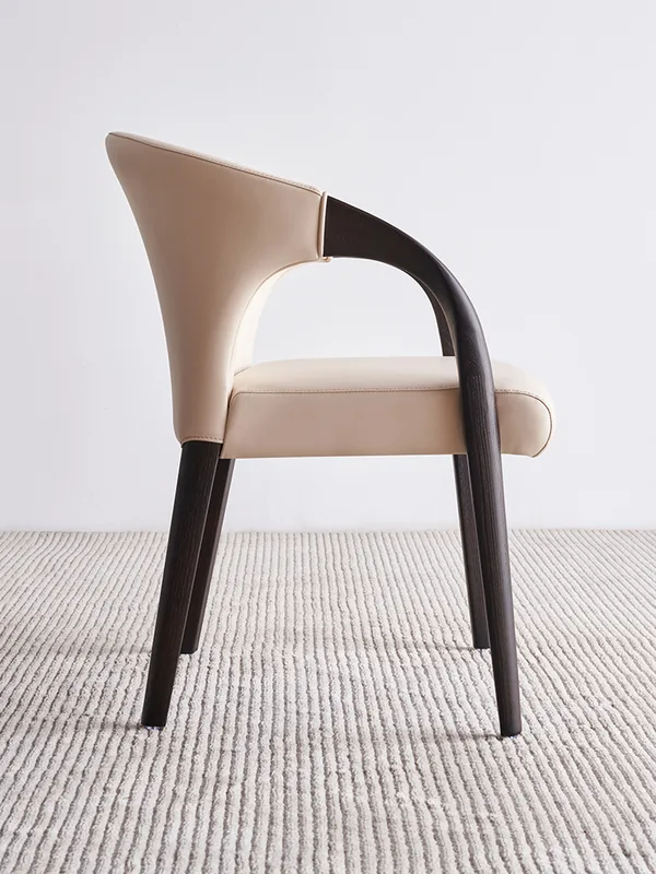 JP New Chinese Solid Wood Dining Chair photo 2