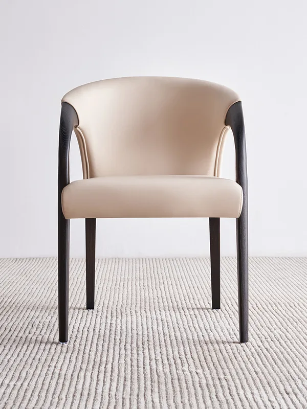 JP New Chinese Solid Wood Dining Chair photo 3