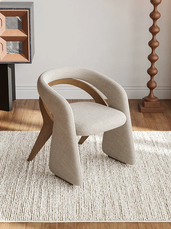 JP New Italian Style Fabric Living Room Chair Nordic photo 3