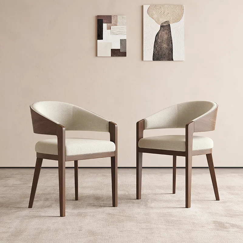 JP New Style Solid Wood Dining Chair Oak/ash