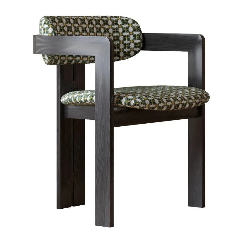 JP Newest Modern Wood Dining Chair Comfortable photo 3