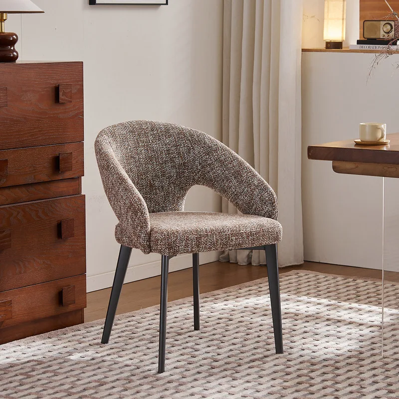 JP Nordic Contemporary Beige Solid Wood Chair photo 2