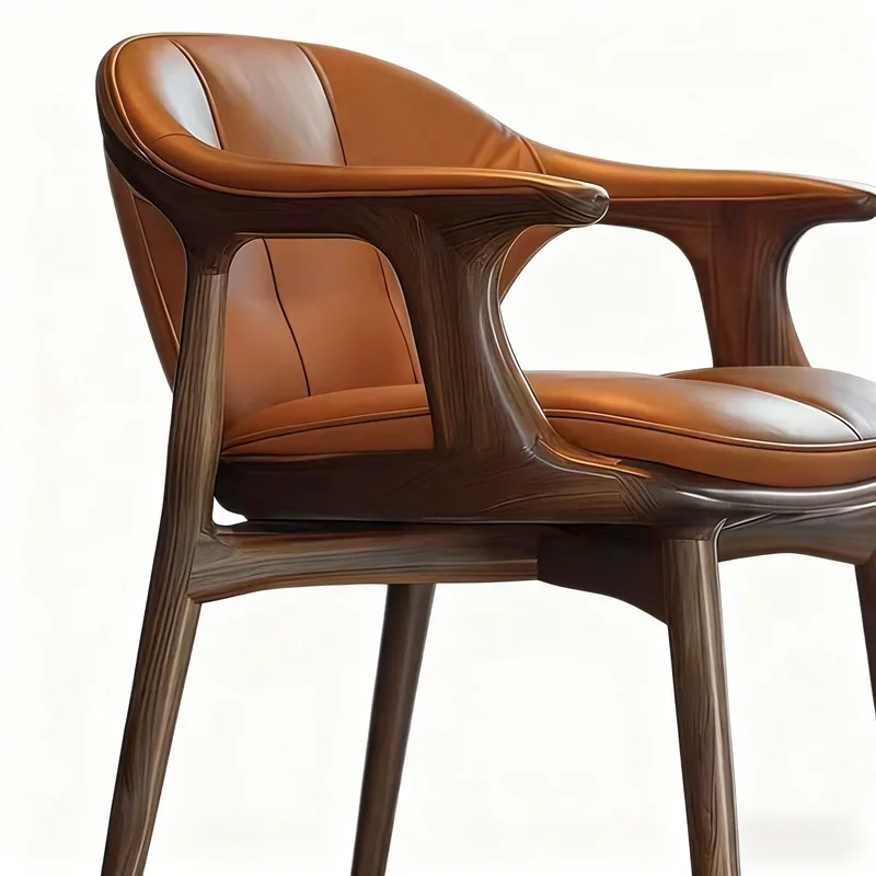 JP Nordic Modern Ash Dining Chair Armchair photo 3
