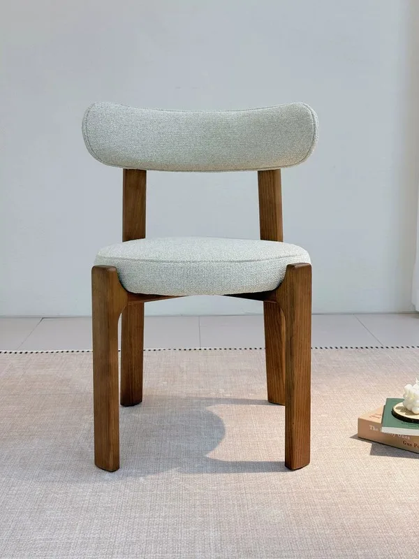 JP Nordic Modern Design Solid Wood Dining Chair Seat photo 2