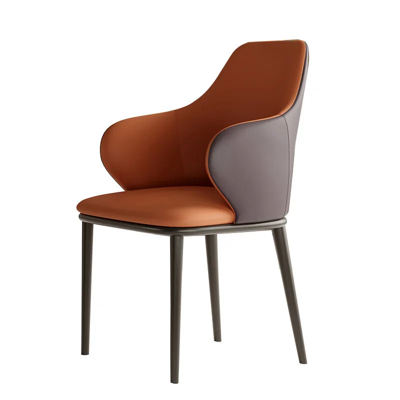 JP Nordic Modern Home Dining Chair Leather photo 2