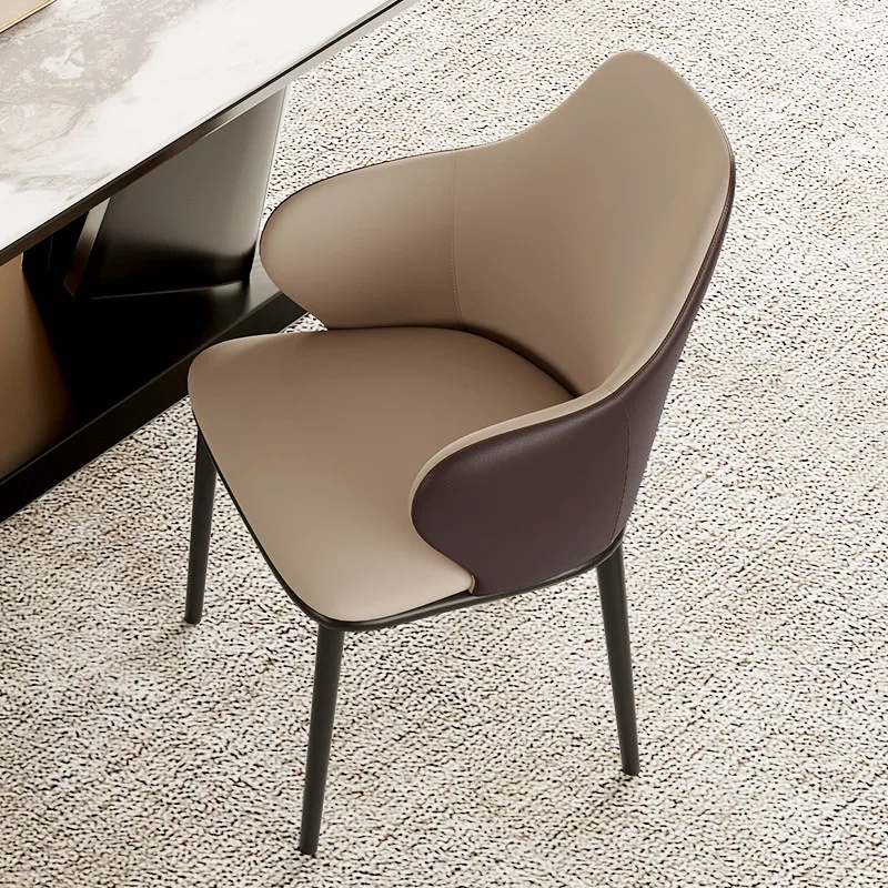 JP Nordic Modern Home Dining Chair Leather photo 3