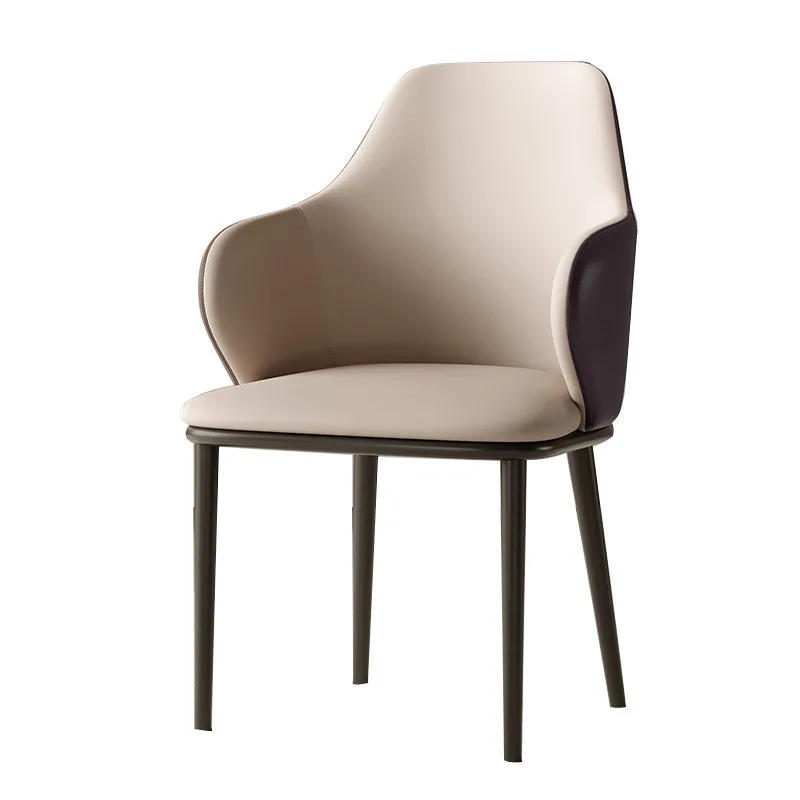 JP Nordic Modern Home Dining Chair Leather