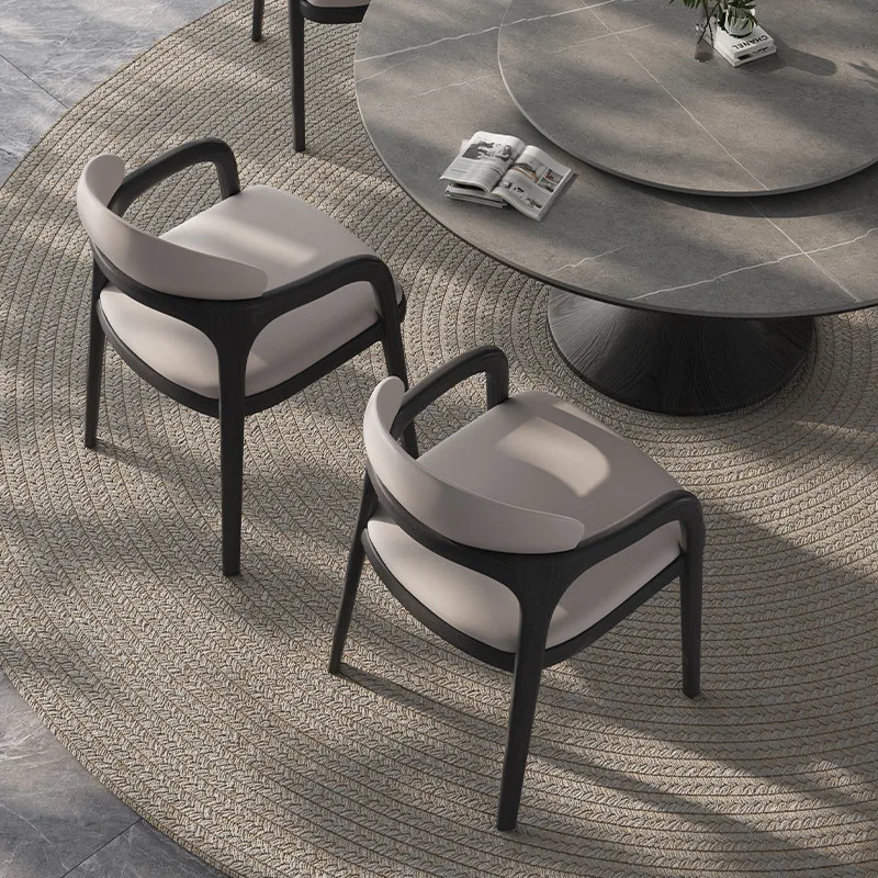 JP Nordic Modern Minimalist Luxury Dining Chair Solid photo 2