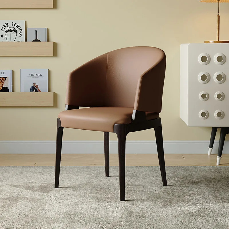 JP Nordic Modern Solid Oak Dining Chair photo 2