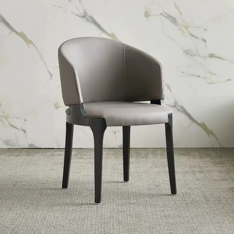 JP Nordic Modern Solid Oak Dining Chair photo 3