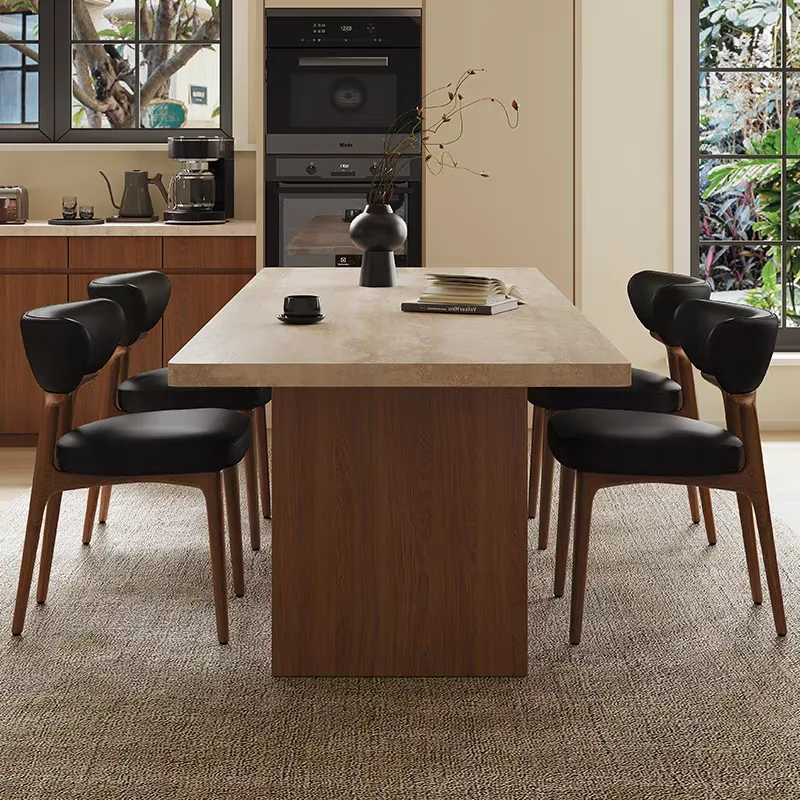 JP Nordic Modern Solid Wood Dining Chair Light photo 3