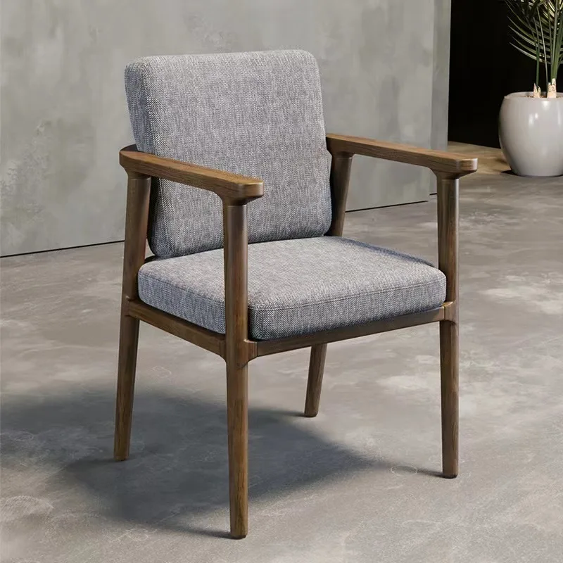 JP Nordic Solid Wood Backrest Dining Chair