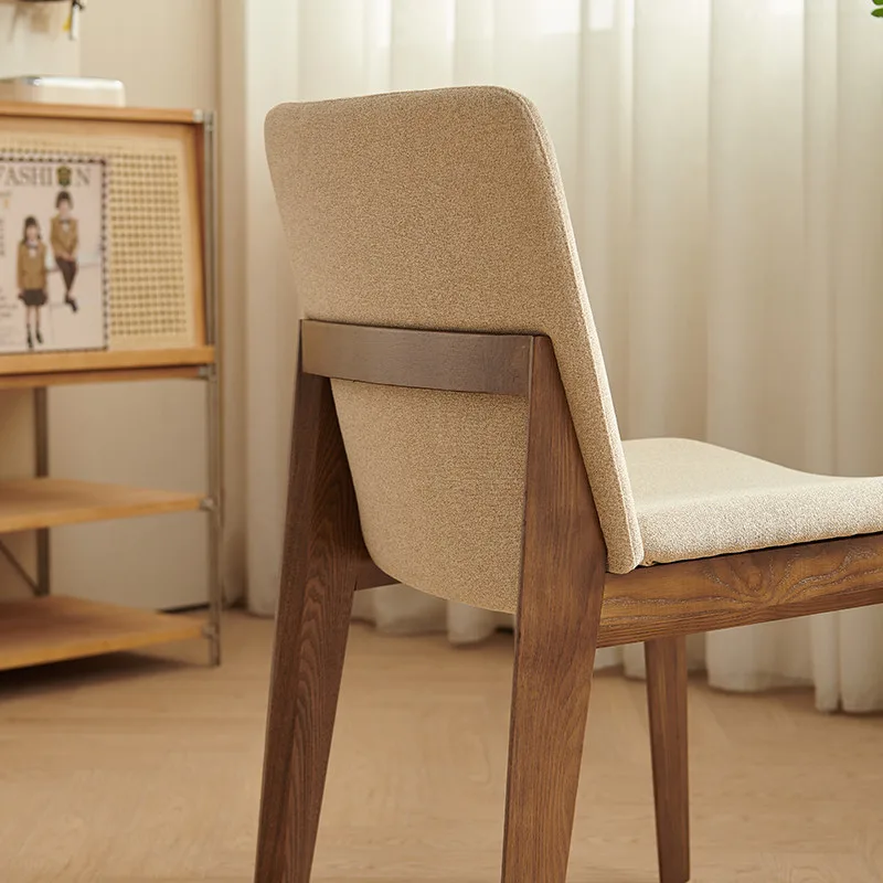 JP Nordic Solid Wood Dining Chair Home Modern Simple photo 2