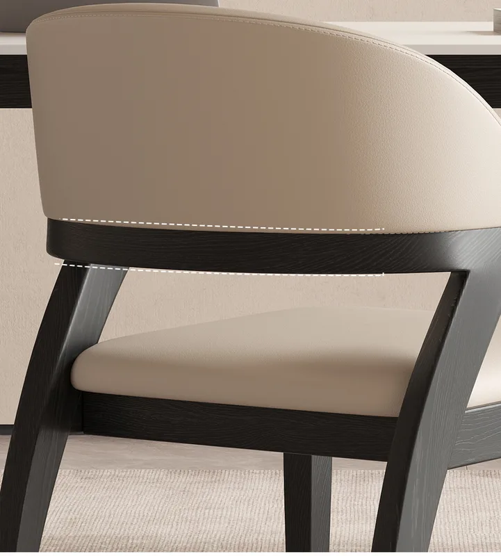 JP Nordic Solid Wood Dining Chair Simple Modern photo 3