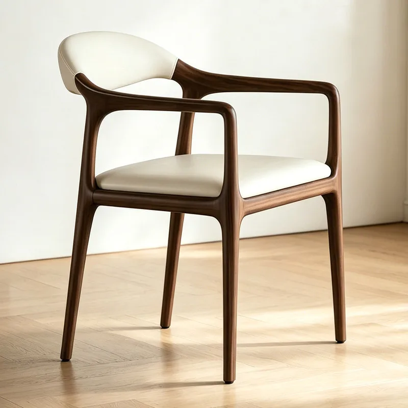 JP Nordic Style Solid Wood Dining Chair with photo 3