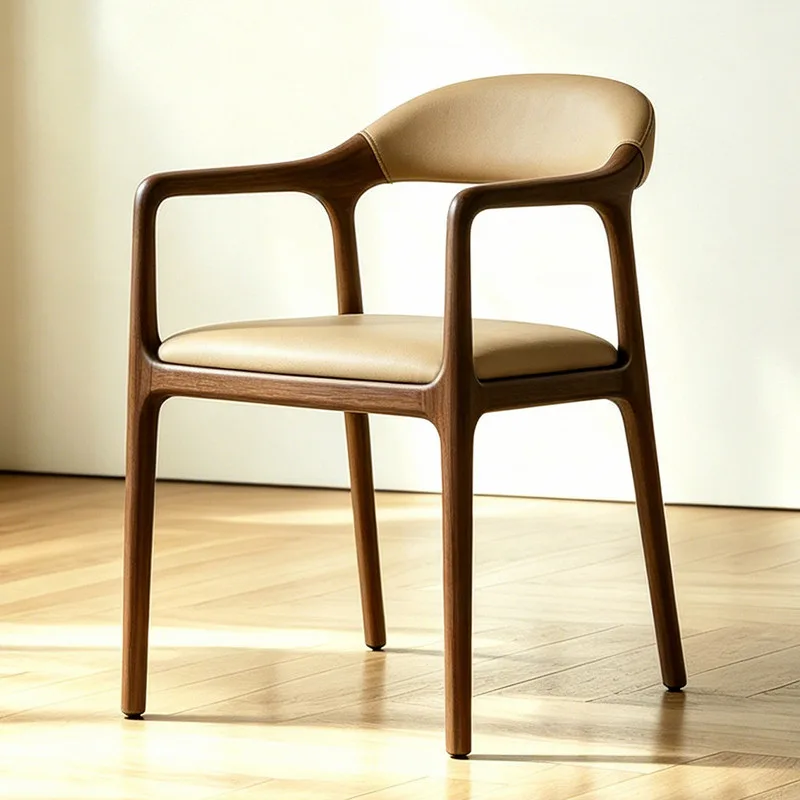 JP Nordic Style Solid Wood Dining Chair with
