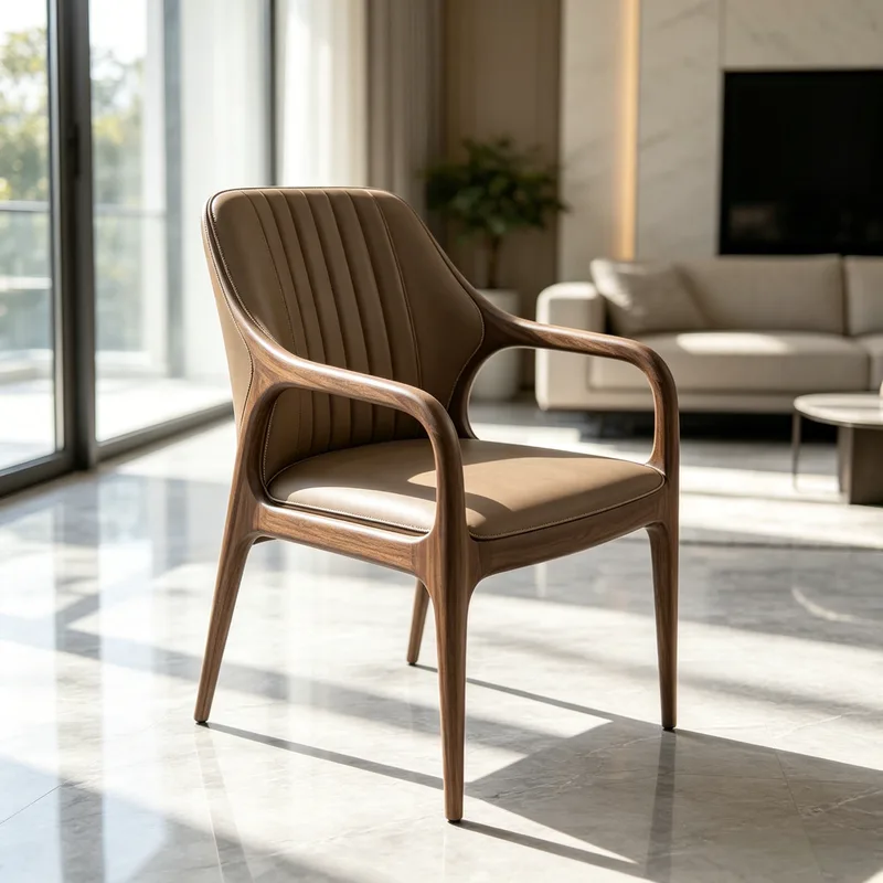 JP North American Ash Solid Wood Leather