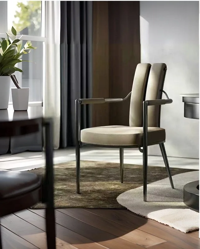 JP Restaurant Furniture Modern Chair Leather Dining photo 3