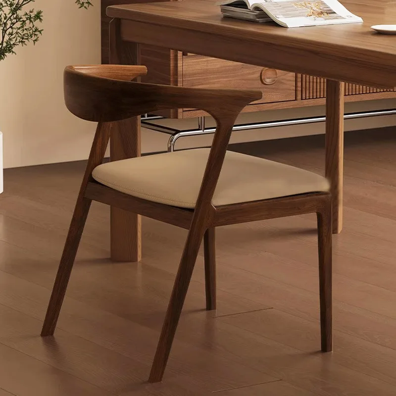 JP Simple Solid Wood Dining Chairs for