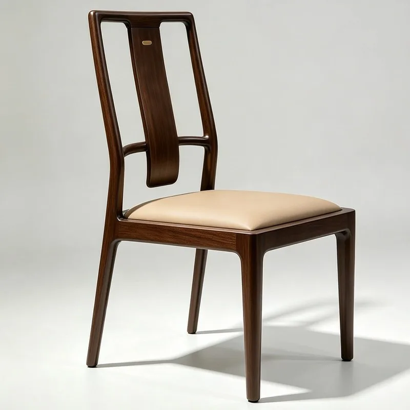 JP Solid Wood Dining Chair Home Modern