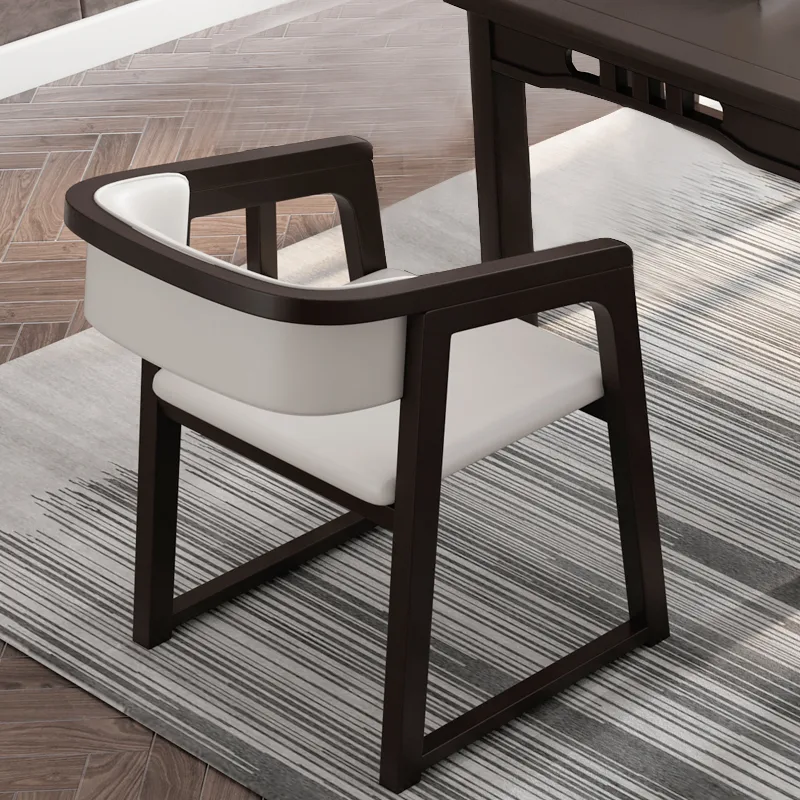 JP Solid Wood Light Luxury Dining Chair photo 2