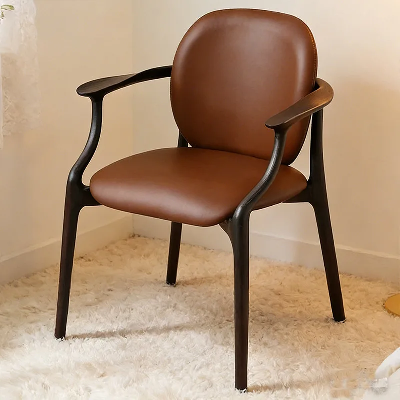 JP Solid Wooden Dining Chair Retro Elegant