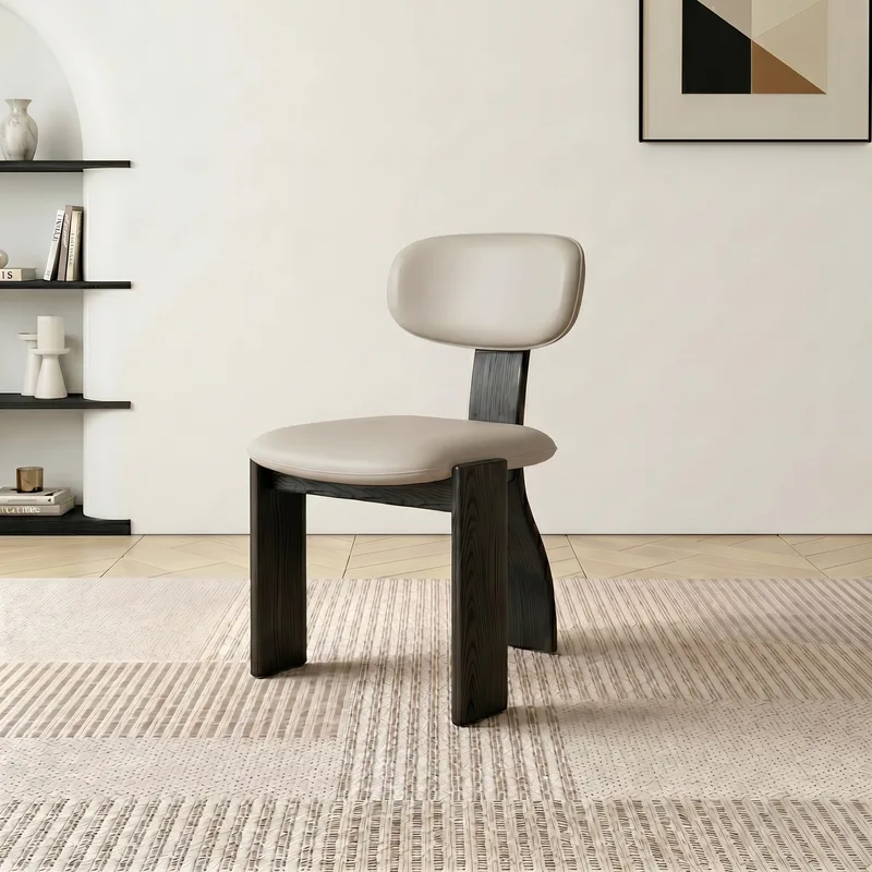 JP Stylish Modern Retro Wooden Dining Chair photo 3