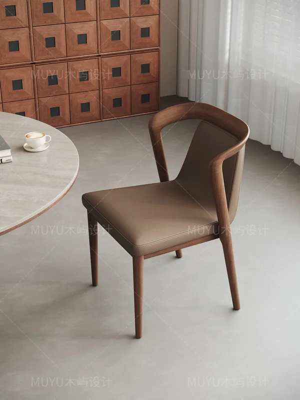 JP Wabi Sabi Style Solid Wood Chair photo 2