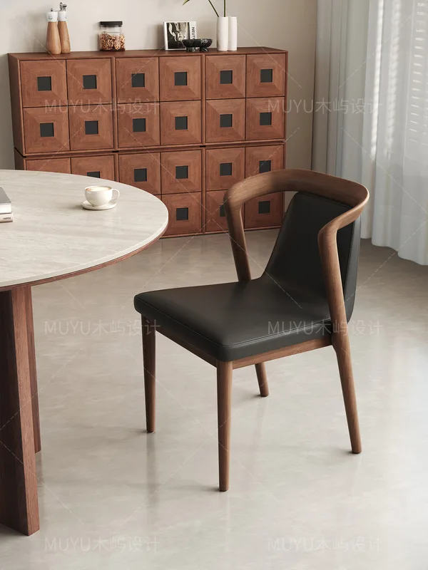 JP Wabi Sabi Style Solid Wood Chair photo 3