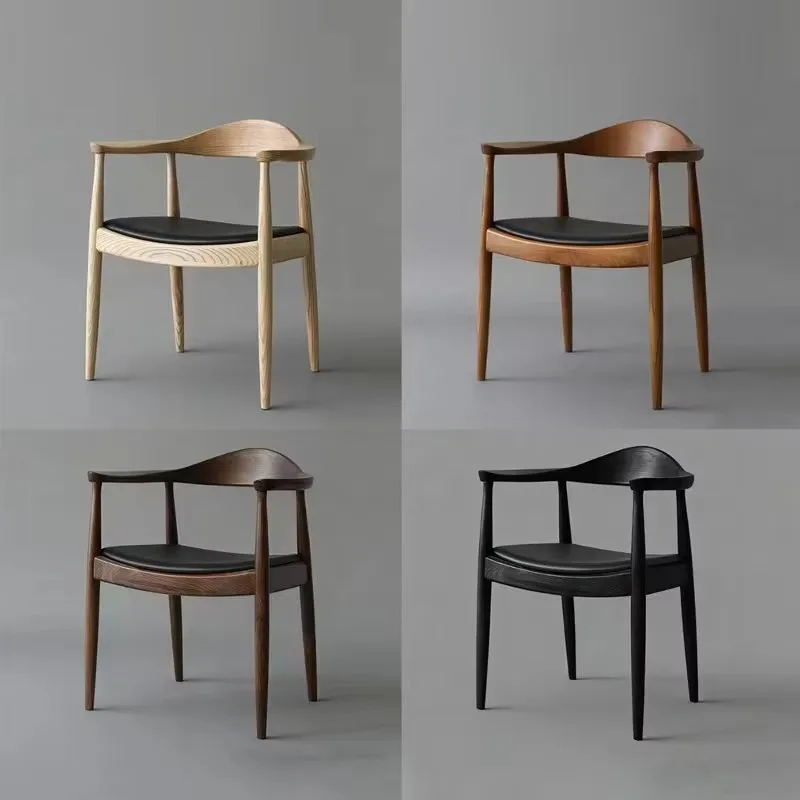 JP Wholesale Wooden Restaurant Chair Solid Walnut