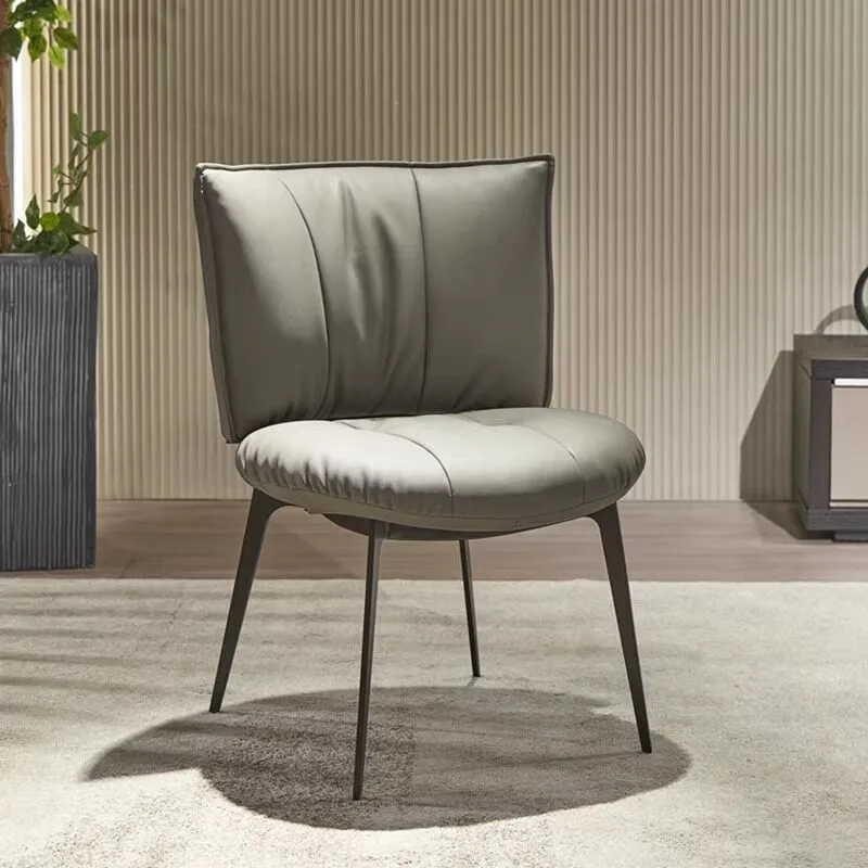 JP Italian Minimalist Dining Chair High-End Home