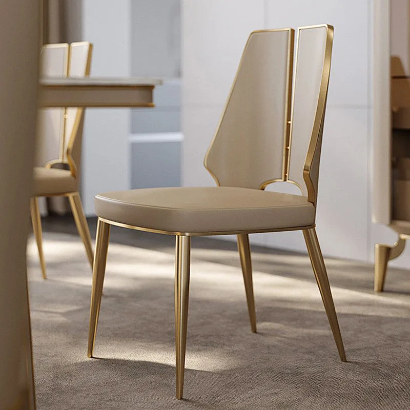 JP Luxury Modern Dining Chair Elegant Golden