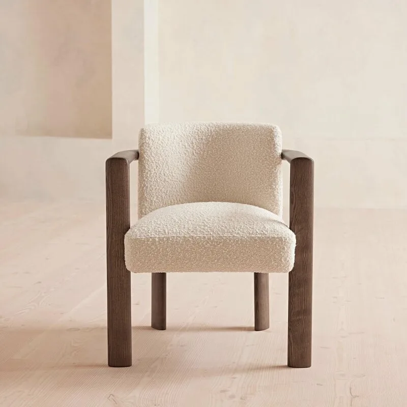 JP Modern Midcentury Wabi Sabi Solid Wood