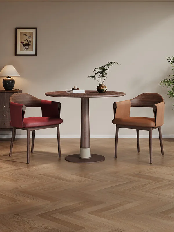 JP Modern Solid Wood Dining Chair with Ergonomic photo 2