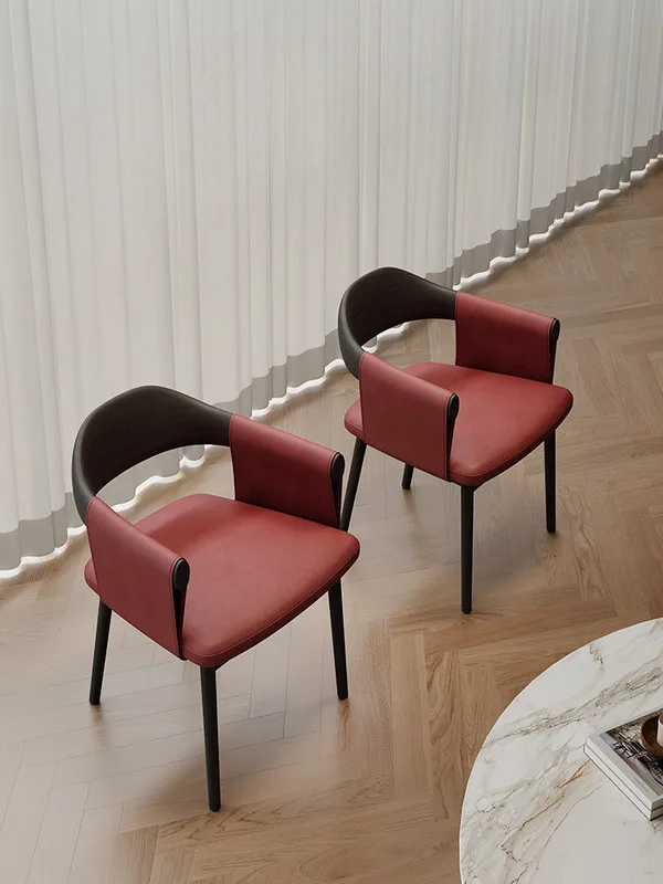 JP Modern Solid Wood Dining Chair with Ergonomic photo 3