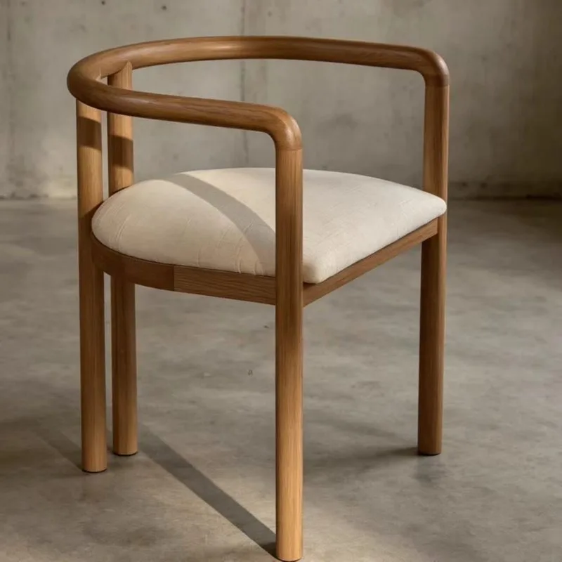 JP Solid Wood Nordic Style Curved Back photo 2